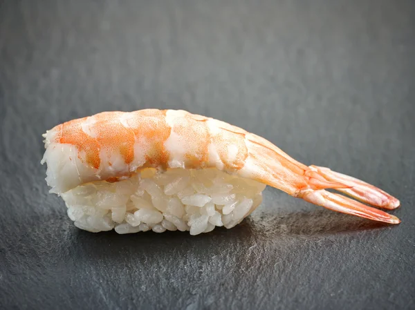 Garnalen Sushi — Stockfoto