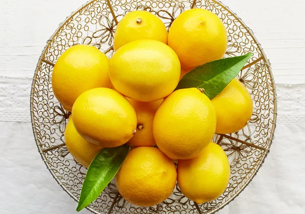 Limones frescos maduros — Foto de Stock