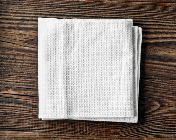 White cotton towel — Stock Photo, Image