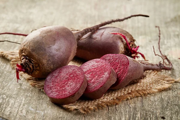 Sliced beet roots — Stock Photo, Image