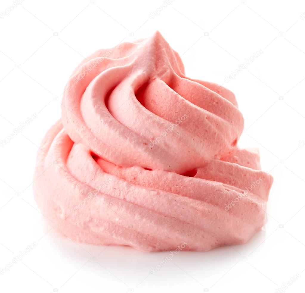 pink whipped cream