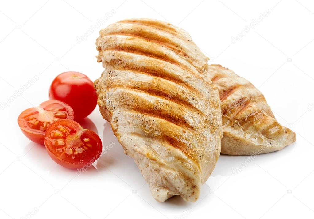 grilled chicken meat