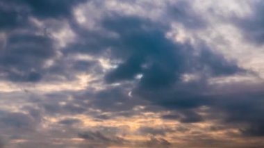 kısmen bulutlu hava, hızlandırılmış