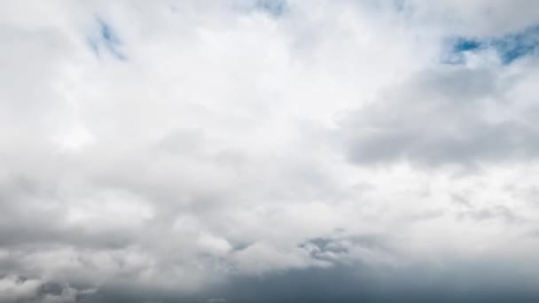 Náladový mraky, time-lapse — Stock video