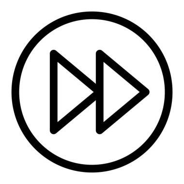 Müziği bir müzik uygulamasında hızla ileri alıyorum.