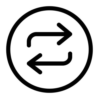 Bir karıştırma müzik düğmesi içinde bükülmüş oklar için hücresel blok