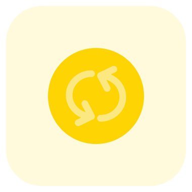 Bir döngü ok düğmesi ile şarkıyı tekrarlıyor