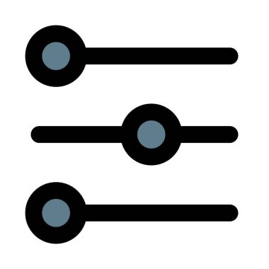 Müzik ve ses çalma ayarları için eşitleyici