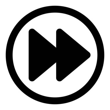 Müziği bir müzik uygulamasında hızla ileri alıyorum.