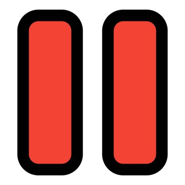 Çift çubuk temsil arayüzü ile duraklat