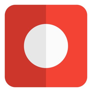 Bilgisayar uygulama düzeni için kayıt düğmesi