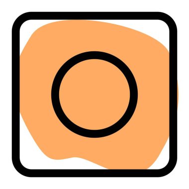 Bilgisayar uygulama düzeni için kayıt düğmesi