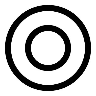 Ses kaydı için bir uygulamada yuvarlak daire düğmesi