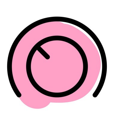 Yuvarlak çubuk arayüzü olan ses ayarları ayarlayıcısı