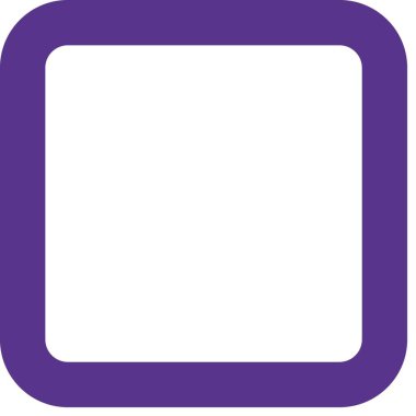 Çemberin içinde kare bir düğmeyle müziği durdurmak