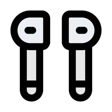 Yüksek baslı bir kulaklık aksesuarı.