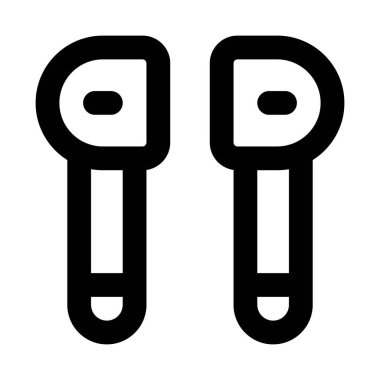 Yüksek baslı bir kulaklık aksesuarı.