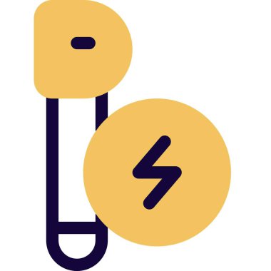 Mikrofon simgesini şimşek logosu ile şarj ediyor