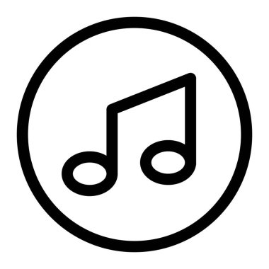 iOS aygıtları için Apple Müzik oynatıcı beyaz bir arkaplanda izole