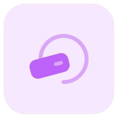 Kablosuz iletişim için sabit kulaklık.