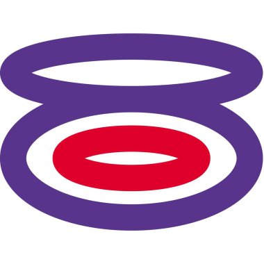 Beyaz arkaplanda izole edilmiş Castnet Müzik Aracı