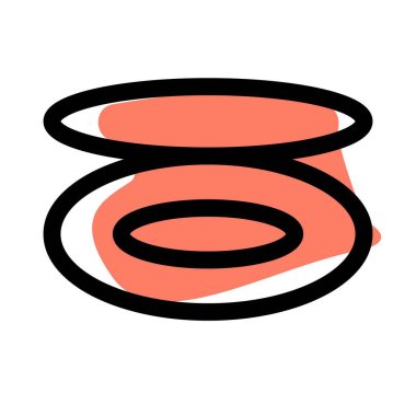 Beyaz arkaplanda izole edilmiş Castnet Müzik Aracı