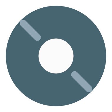 Bir yığın içinde müzik dosyaları depolanmış CD diski