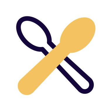 Davul sopaları müzik aleti, çizgi vektör illüstrasyonu