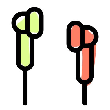 Kablolu bir kulaklık için iyi kalite kulaklık desteği