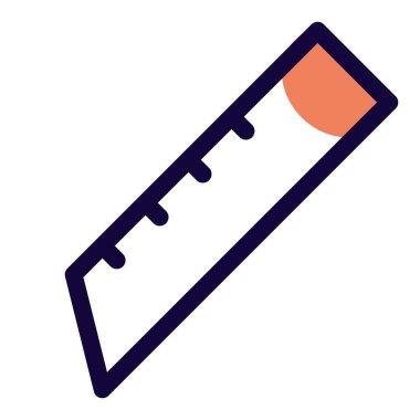 Flüt müzik enstrümanı, satır vektör illüstrasyonu