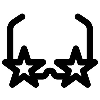 Gözlüklü ve yıldızlı funky müzik türü