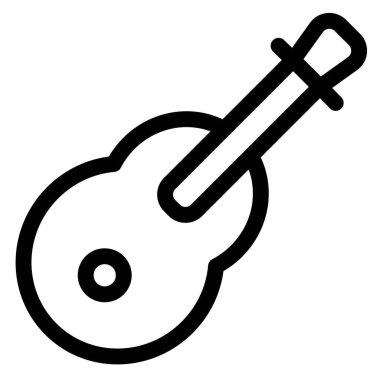 Birkaç telli akustik gitar.