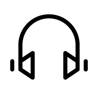 Ortalama kaplamalı profesyonel müzik kulaklıkları.