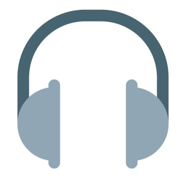 Büyük bardak destekli profesyonel müzik kulaklığı.