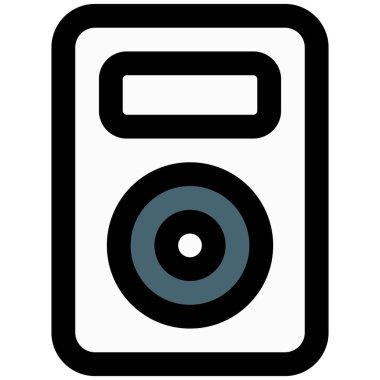 Yuvarlanabilir navigasyon düğmesi olan yeni tasarım müzik çalar