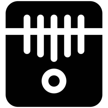 Kalimba Müzik Cihazının şekli piyano gibi