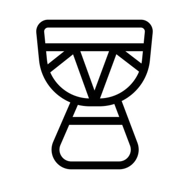 Geleneksel Afrika davul seti için davul.