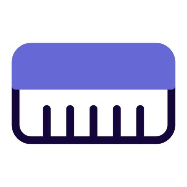 Klavye müzik enstrümanı, satır vektörü illüstrasyonu