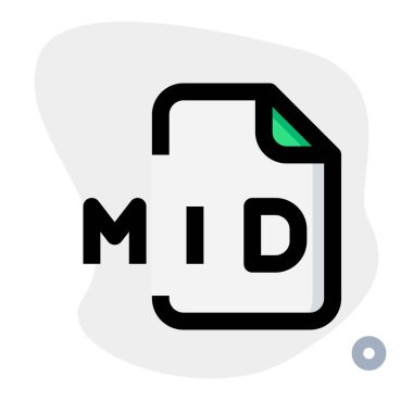 MIDI dosya uzantısı Müzikal Enstrüman Dijital Arayüz dosyasıdır