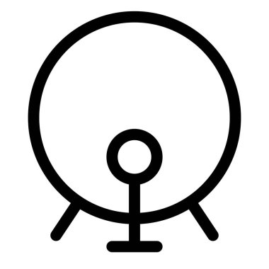 Pedal bateri seti beyaz arkaplanda izole edildi