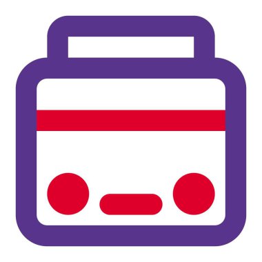 Beyaz arkaplanda izole edilmiş bir radyo aygıtı