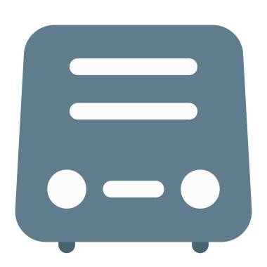 Bir ses ayarlayıcısı ile eskimiş radyo tasarımı