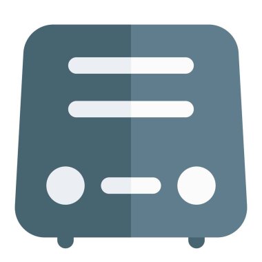 Bir ses ayarlayıcısı ile eskimiş radyo tasarımı