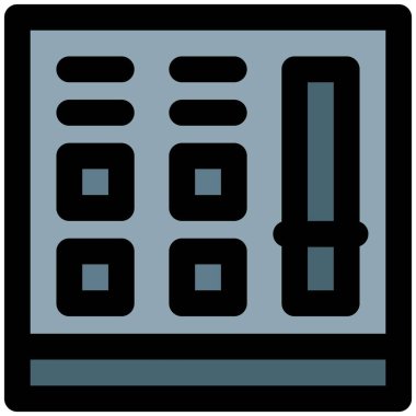 Müzik remiksleme ve örnekleme denetleyici birimi