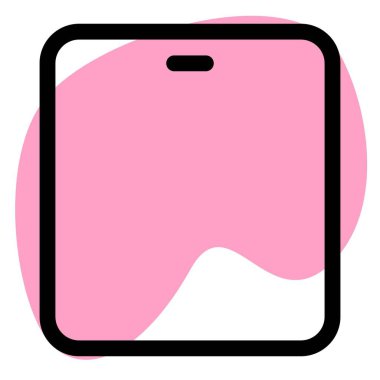 Mikrofon destekli kare tasarım tableti