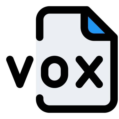 VOX dijitalleştirilmiş ses verisi depolamak için optimize edilmiş bir ses dosyası biçimidir