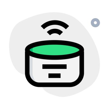 Wi-Fi bağlantısı olan akıllı ev asistanı konuşmacı