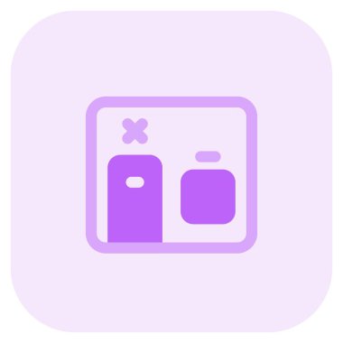 Karantinaya alınan hasta için izolasyon odası.