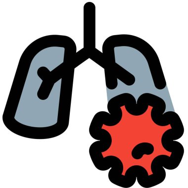 Havadan bulaşan hastalıklar, virüsün akciğerlere maruz kalmasına neden olur.