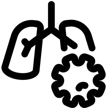 Havadan bulaşan hastalıklar, virüsün akciğerlere maruz kalmasına neden olur.